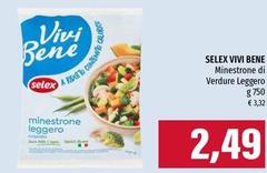 Selex - Vivi Bene Minestrone Di Verdure Leggero