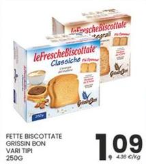 Grissin bon - Fette Biscottate