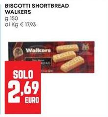 Walkers - Biscotti Shortbread