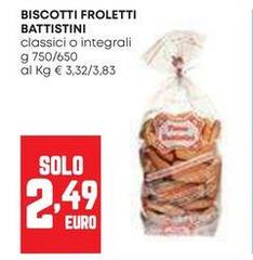 Solo - Biscotti Froletti