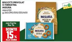 Misura - Biscotti Privolat O Fibrextra