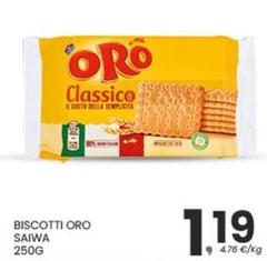 Saiwa - Biscotti Oro