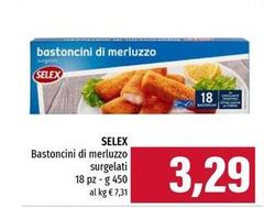 Selex - Bastoncini Di Merluzzo Surgelati
