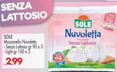 Sole - Mozzarella Nuveltta