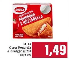 Selex - Crepes Mozzarella E Formaggio