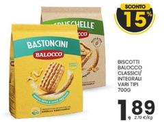Balocco - Biscotti Classici/Integrali