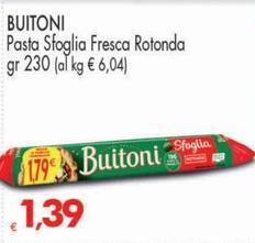 Buitoni - Pasta Sfoglia Fresca Rotonda