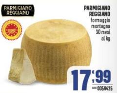 Parmigiano Reggiano Formaggio Montagna