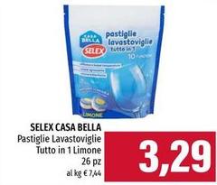 Selex - Pastaglie Lavastoviglie Tutto In 1 Limone