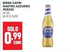 Peroni - Birra Capri Nastro Azzurro