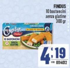 Findus - Bastoncini Senza Glutine