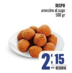 Rispo Arancino Al Sugo