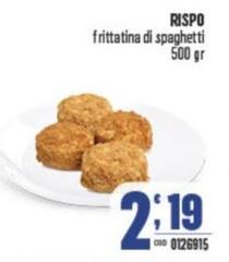 Rispo Frittatina Di Spaghetti