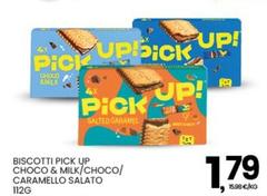 Milk - Biscotti Pick Up! Choco & / Choco/ Caramello Salato