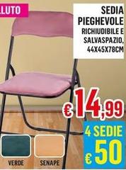 Sedia Pieghevole