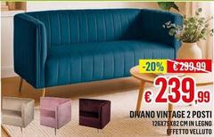 Divano Vinage 2 Posti
