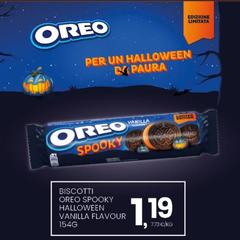 Oreo - Biscotti  Spoky Vanilla Flavour