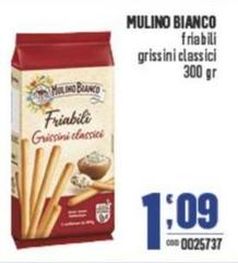 Mulino Bianco - Friabili Grissini Classici
