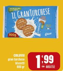 Colussi - Gran Turchese Biscotti