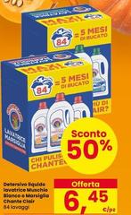 Chanteclair - Detersivo Liquido Lavatrice Muschio Bianco O Marsiglia