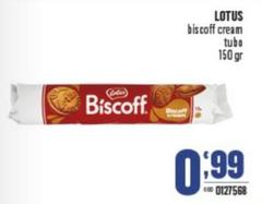 Lotus - Biscoff Cream Tubo