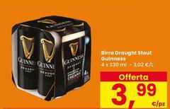 Guinness - Birra Draught Stout