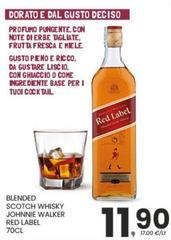 Johnnie Walker - Blended Scotch Whisky Red Label