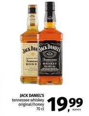 Jack Daniels - Tennessee Whiskey Original/honey