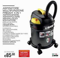 Lavor - Aspiratore Multifunzione Freddy 4 In 1
