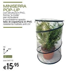 Miniserra Pop-up