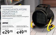Zephir - Termoventilatore Industriale Portatile