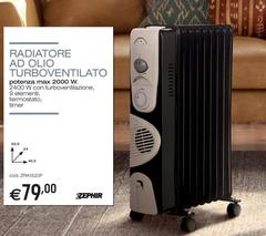 Zephir - Radiatore Ad Olio Turboventilato