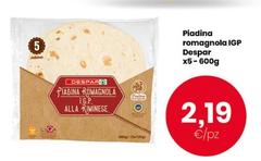 Despar - Piadina Romagnola IGP X5-600G