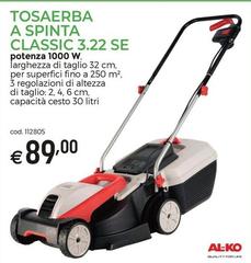 Al-ko - Tosaerba A Spinta Classic 3.22 Se