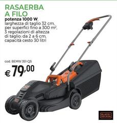 Black & Decker - Rasaerba A Filo