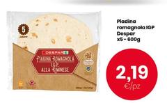 Despar - Piadina Romagnola IGP X5-600G