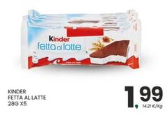 Kinder - Fetta Al Latte