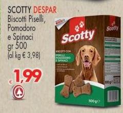 Scotty -  Biscotti Piselli, Pomodoro E Spinaci