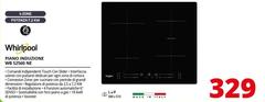 Whirlpool - WB S2560 NE Nero Da Incasso 59 Cm Piano Cottura A Induzione 4 Fornello(i)
