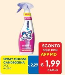 Ace - Spray Mousse Candeggina