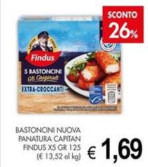 Findus - Bastoncini Nuova Panatura Capitan