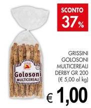 Derby - Grissini Golosoni Multicereali