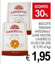 Caserecci - Biscotti Paesani Integrali