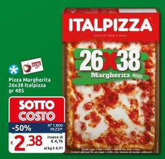 Italpizza - Pizza Margherita 26x38