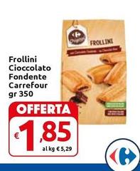 Selection carrefour - Frollini Cioccolato Fondente