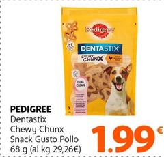 Pedigree - Dentastix Chewy Chunx Snack Gusto Pollo