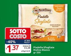 Mulino Bianco - Piadelle Sfogliate