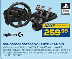 Logitech - 991-000531 G923SE Volante + Cambio