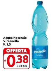 Vitasnella - Acqua Naturale