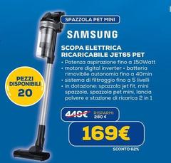 Samsung - Scopa Elettrica Ricaricabile Jet65 Pet